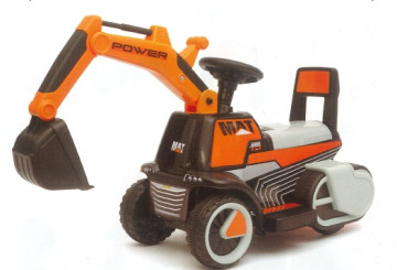 03兒童工程挖土電動車的照片