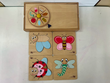 03昆蟲拼圖的照片